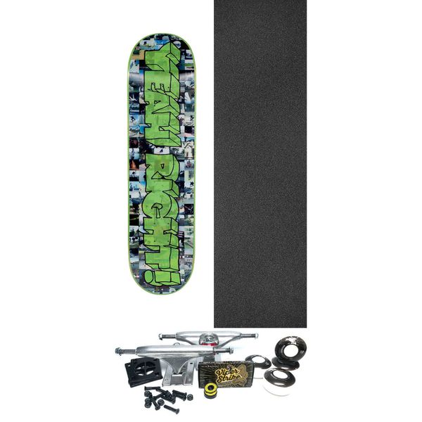 Girl Skateboards Yeah Right Skateboard Deck - 8" x 31.875" - Complete Skateboard Bundle